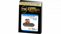 (image for) Perfect Shell Coin Set Eisenhower Dollar (Shell and 4 Coins D0202) by Tango Magic - Trick
