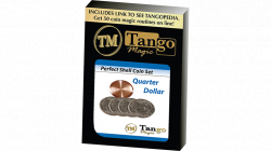 (image for) Perfect Shell Coin Set Quarter Dollar (Shell and 4 Coins D0200) by Tango Magic - Trick