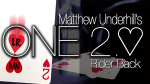 (image for) ONE Two of Hearts (Online Instructions and Red Gimmick) Edition by Matthew Underhill - DVD