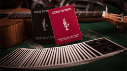 (image for) Limited Edition Silver Sackbut (Red) Playing Cards by Magic Square