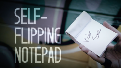 (image for) Self-Flipping Notepad (DVD and Gimmick) by Victor Sanz - DVD