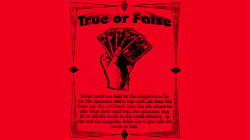 (image for) True or False by Ickle Pickle - Tricks