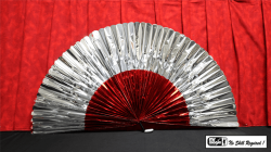 (image for) Production Fan Rolex 1" x 18" (Red and White) by Mr. Magic - Trick