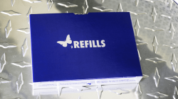 (image for) Refill Butterfly Cards Blue (2 pack) by Ondrej Psenicka