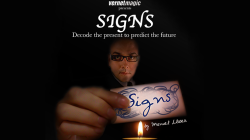 (image for) SIGNS (Gimmicks and Online Instructions) by Vernet - Trick
