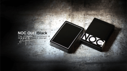(image for) NOC Out: Black Playing Cards