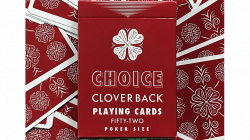 (image for) Choice Cloverback (Red) Playing Cards