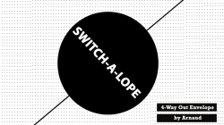 (image for) SWITCH-A-LOPE (Gimmick and Online Instructions) by Arnaud Van Rietschoten - Trick