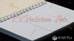 (image for) P...P...Prediction Note by Himitsu Magic - Trick