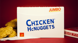 (image for) Jumbo Chicken Nugget Playing Cards - Red