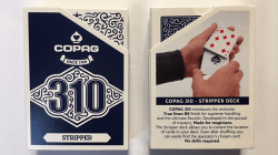 (image for) Copag 310 Stripper (Blue) Playing Cards