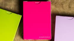 (image for) Steel Playing Cards (Pink) by Bocopo
