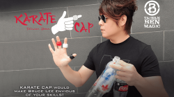 (image for) KARATE CAP (Black with Online Instructions) by Taiwan Ben - Trick