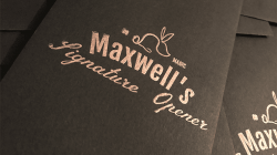 (image for) Maxwell's Signature Opener (Gimmicks and Online Instructions) by The Other Brothers - Trick