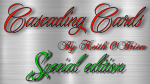 (image for) Special Edition Cascading Cards (Cherry Reno Red) by Keith O'Brien - Trick