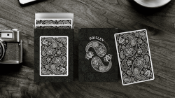 (image for) Paisley Playing Cards Workers Deck Black by Dutch Card House Company