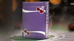 (image for) Cherry Casino (Desert Inn Purple) Playing Cards by Pure Imagination Projects