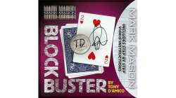 (image for) BLOCK BUSTER Blue (Gimmick and Online Instructions) by Tony D'Amico and Mark Mason - Trick