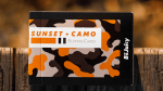 (image for) Sunset Camo Playing Cards by Riffle Shuffle