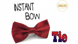 (image for) Instant Bow Tie (Red) by Sorcier Magic - Trick
