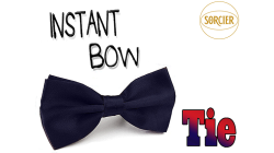 (image for) Instant Bow Tie (Blue) by Sorcier Magic - Trick