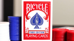 (image for) Limited Edition Gilded Bicycle Faro (Red) Playing Cards