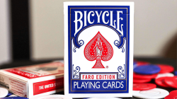 (image for) Limited Edition Gilded Bicycle Faro (Blue) Playing Cards