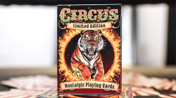 (image for) Limited Edition Circus Nostalgic Red Gilded Playing Cards
