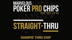 (image for) Straight Thru - Sharpie Thru Chip (Gimmicks and Online Instructions) by Matthew Wright - Trick