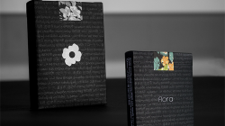 (image for) Limited Edition Black Flora Playing Cards by Paul Robaia
