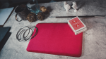 (image for) Suede Leather Mini Pad (Red) by TCC - Trick