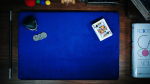(image for) Suede Leather Large Pad (Blue) by TCC - Trick