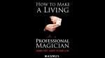 (image for) How To Make A Living as a Professional Magician by Magnus and Dover Publications - Book