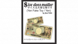 (image for) Size Does Matter J-YEN (Gimmicks and Online Instruction) by Juan Pablo Magic