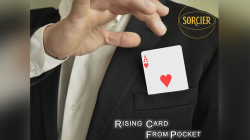 (image for) Rising Card from Pocket (wireless remote) by Sorcier Magic - Trick