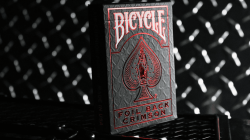 (image for) Bicycle Rider Back Crimson Luxe (Red) Version 2 by US Playing Card Co