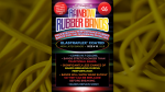 (image for) Joe Rindfleisch's SIZE 16 Rainbow Rubber Bands (Russell Leeds -Yellow ) by Joe Rindfleisch - Trick