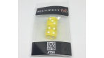 (image for) Dice Without Two CLEAR YELLOW (2 Dice Set) by Nahuel Olivera Magic and Aton Games - Trick