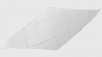 (image for) Diamond Cut Silk 24 inch (WHITE) by Magic by Gosh - Trick