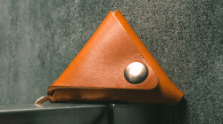 (image for) SansMinds Worker's Collection: Coin Pouch Timeless Beige (Half Dollar Size) - Trick
