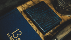 (image for) Lizard Grain Leather Clip (Black/Blue) by TCC
