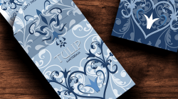 (image for) Tulip Playing Cards (Light Blue) by Dutch Card House Company