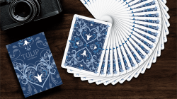 (image for) Tulip Playing Cards (Dark Blue) by Dutch Card House Company