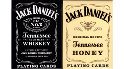 (image for) Jack Daniel's Black/Honey Set Playing Cards by USPCC
