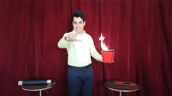 (image for) Fire to Colorful Vases (4 Times) by Tora Magic - Trick