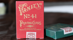 (image for) Limited Edition Late 19th Century Vanity Creature (Red) Playing Cards