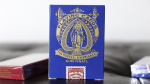 (image for) Limited Late 19th Century Square Faro (Blue) Playing Cards
