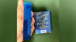 (image for) Limited Edition Hustling Joe Blue Gilded (Gnome Back) Playing Cards
