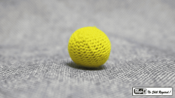 (image for) Crochet Ball .75 inch Single (Yellow) by Mr. Magic - Trick