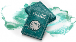 (image for) Fillide: A Sicilian Folk Tale Playing Cards (Acqua) by Jocu